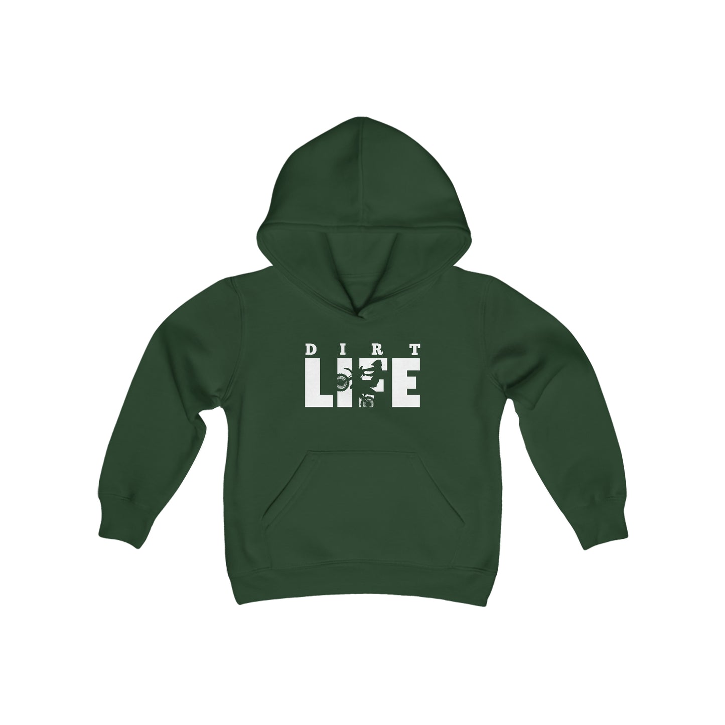 Dirt Life- Youth Hooded Sweatshirt