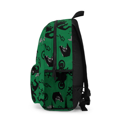 Moto Cross Backpack - Dark Green