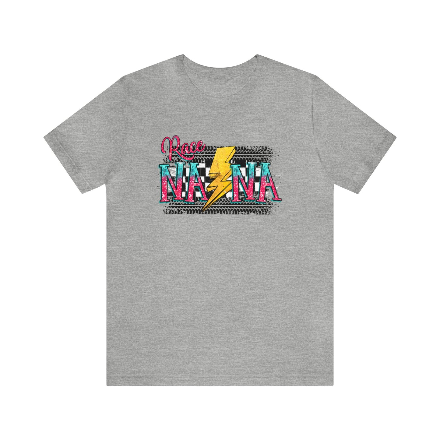 Race Nana- Adult T-Shirt