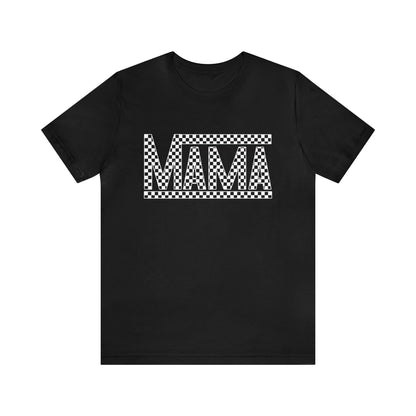 Checkered Mama- Adult T-Shirt