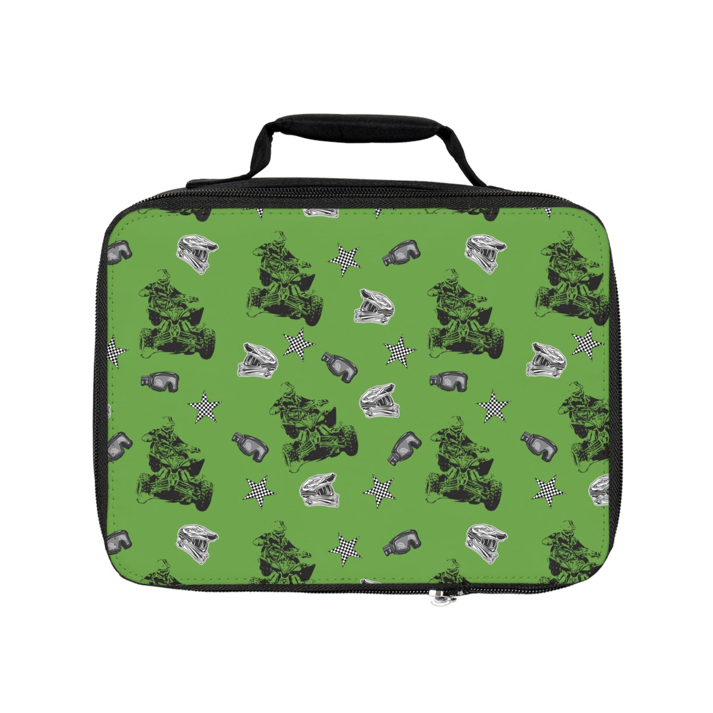 Quad Racing - Lunch Bag Green