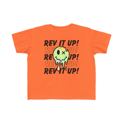 Rev It Up Retro Smiley -Toddler's T-Shirt