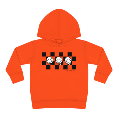 Checkered Smiley's- Toddler Hooded Sweatshirt