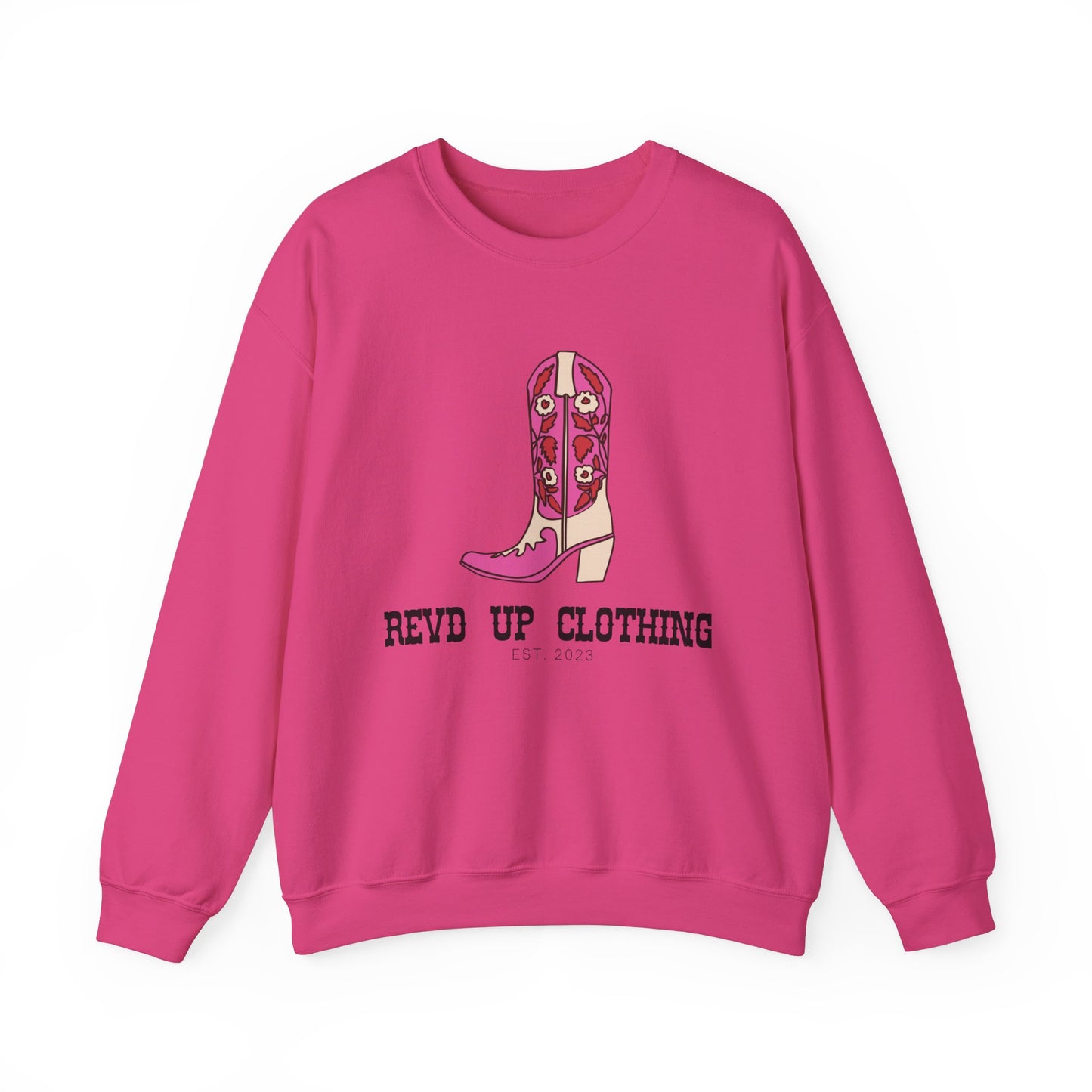 Cowgirl Up- Adult Crewneck Sweatshirt
