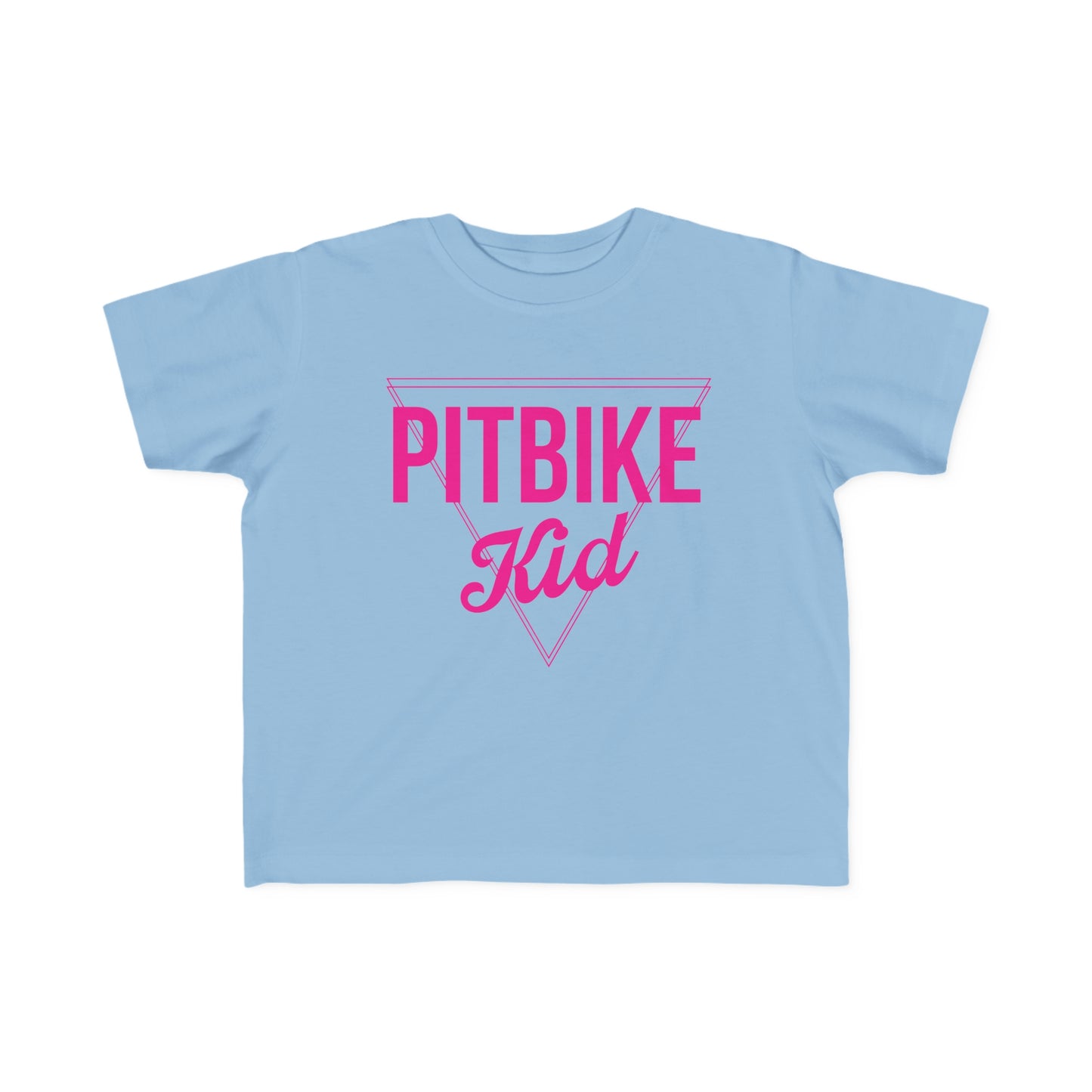 Pit Bike Kid Pink - Toddler's T-Shirt
