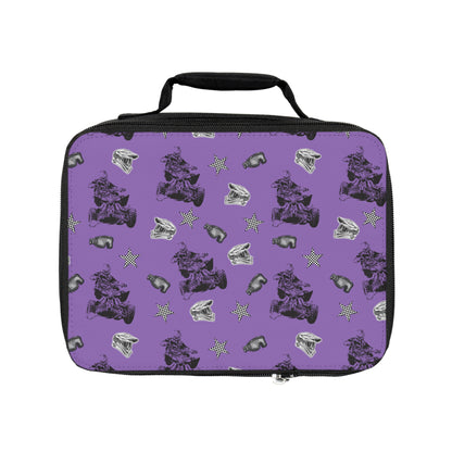 Quad Racing - Lunch Bag Light Purple