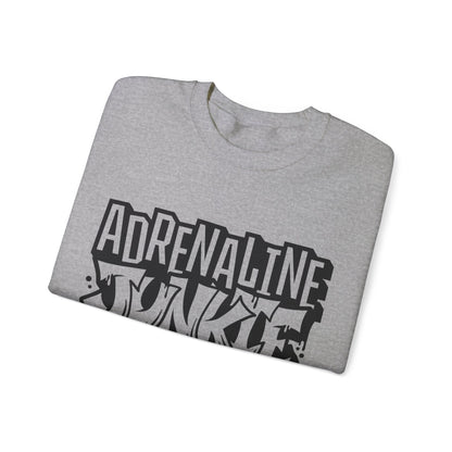 Adrenaline Junkie- Adult Crewneck Sweatshirt