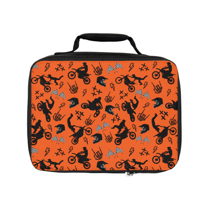 Moto Cross - Lunch Bag - Orange
