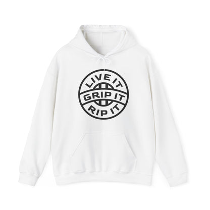 Live It Grip It Rip It- Adult Hooded Sweatshirt