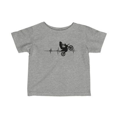 Heart Rate Moto- Infant T-Shirt