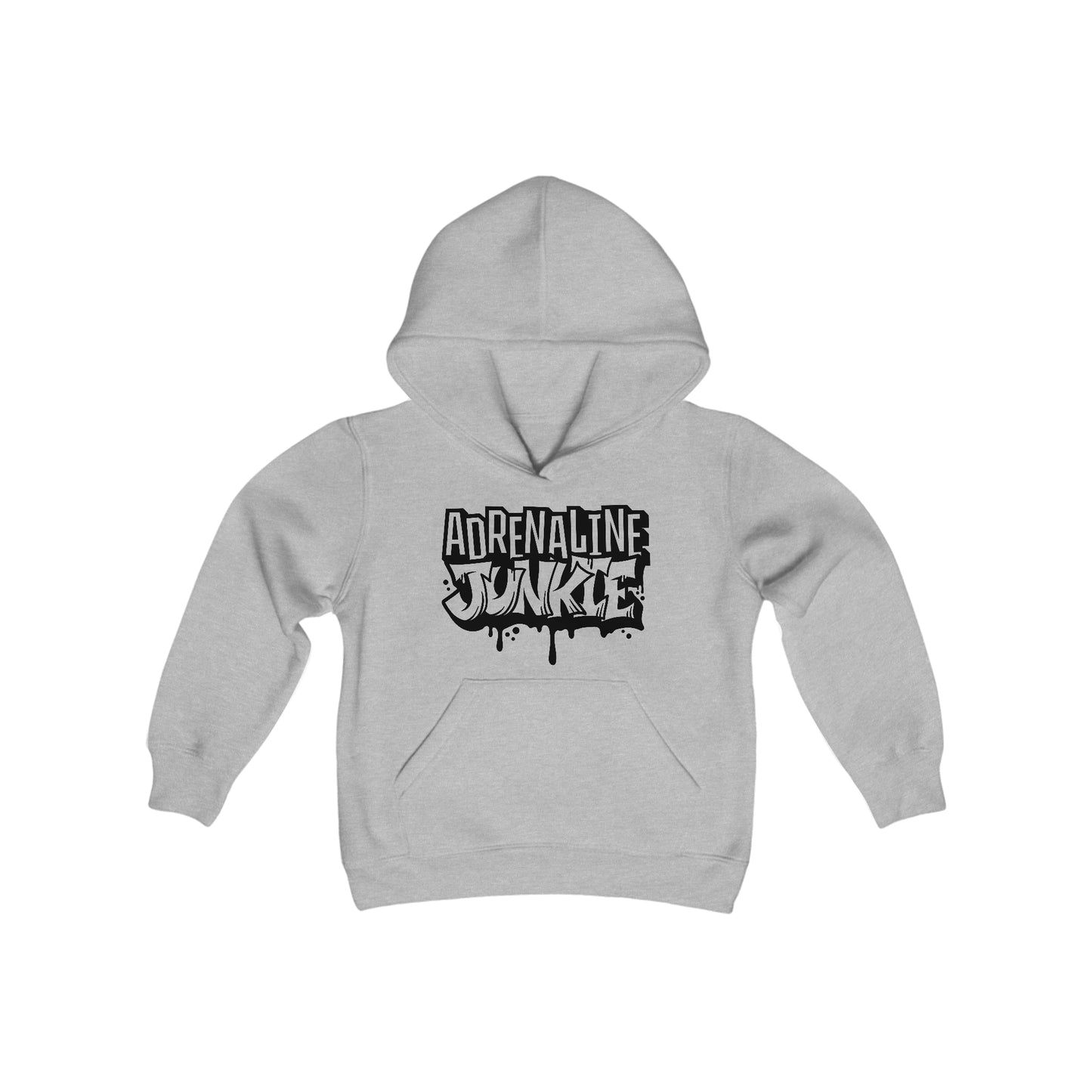 Adrenaline Junkie -Youth Hooded Sweatshirt