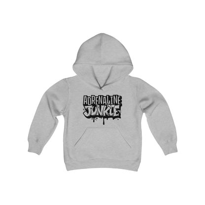 Adrenaline Junkie -Youth Hooded Sweatshirt