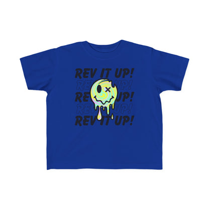 Rev It Up Retro Smiley -Toddler's T-Shirt