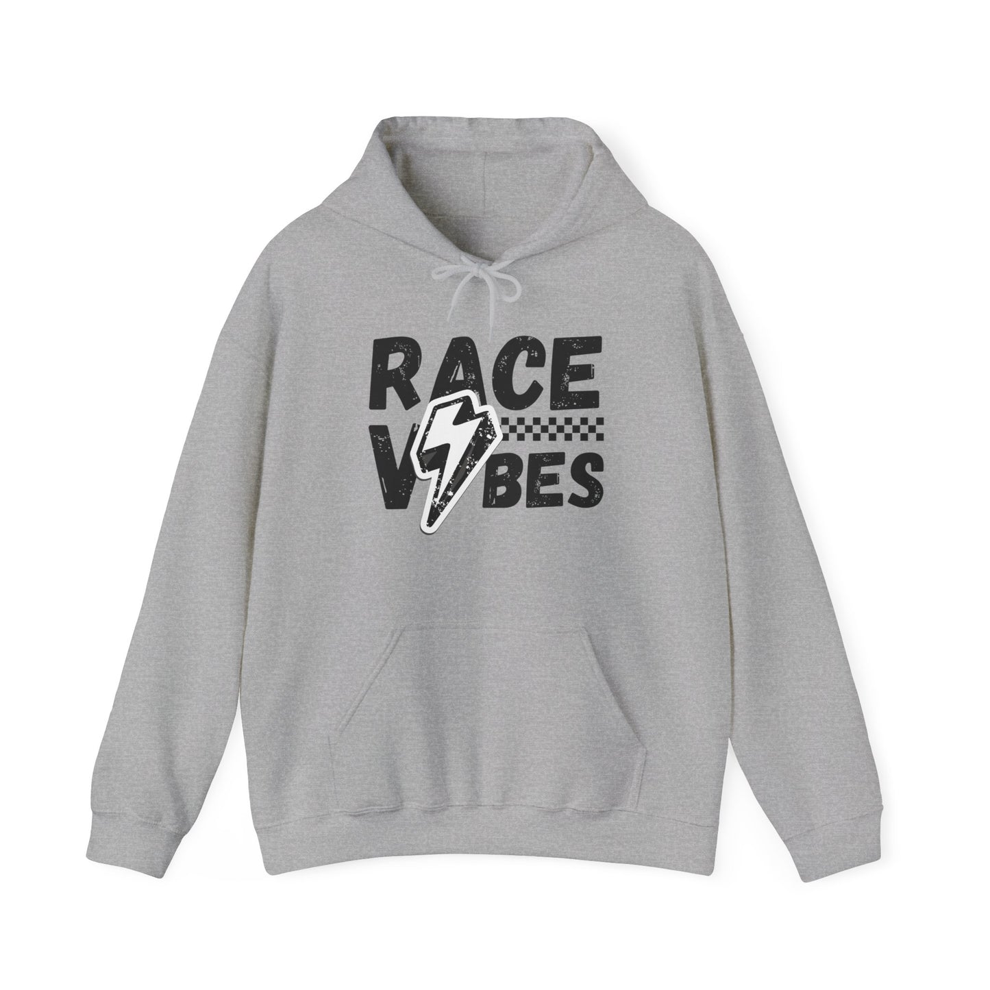 Bolted Race Vibes- Adult Hooded Sweatshirt