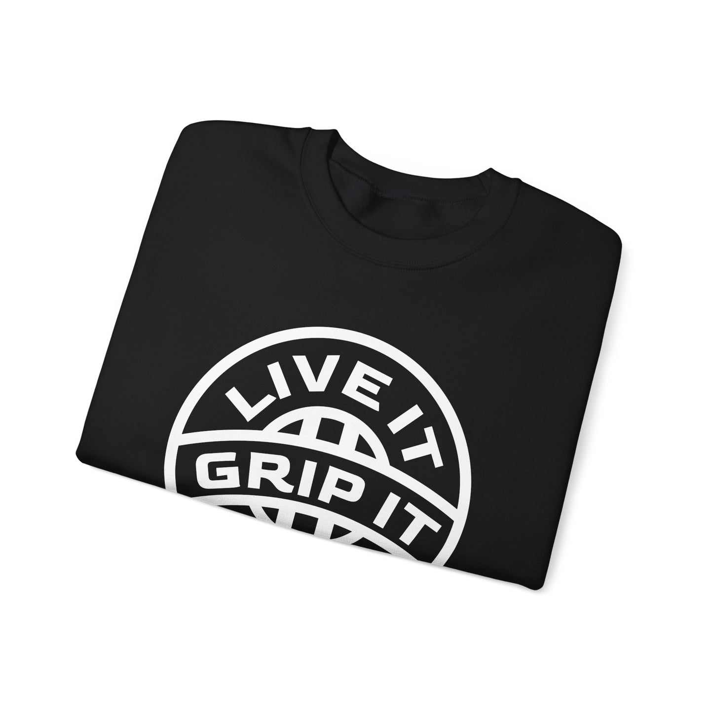 Live It Grip It Rip It- Adult Crewneck Sweatshirt