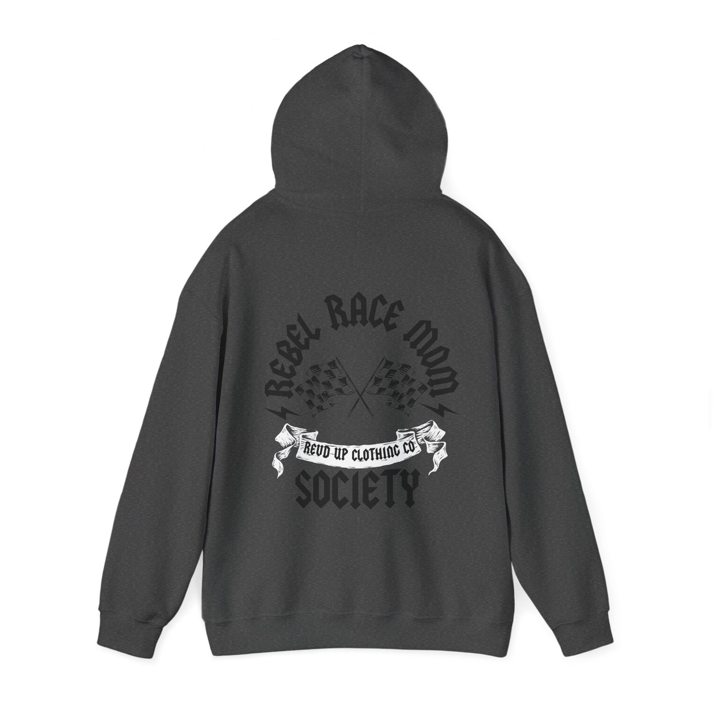Rebel Race Mom- Adult Hooded Sweatshirt