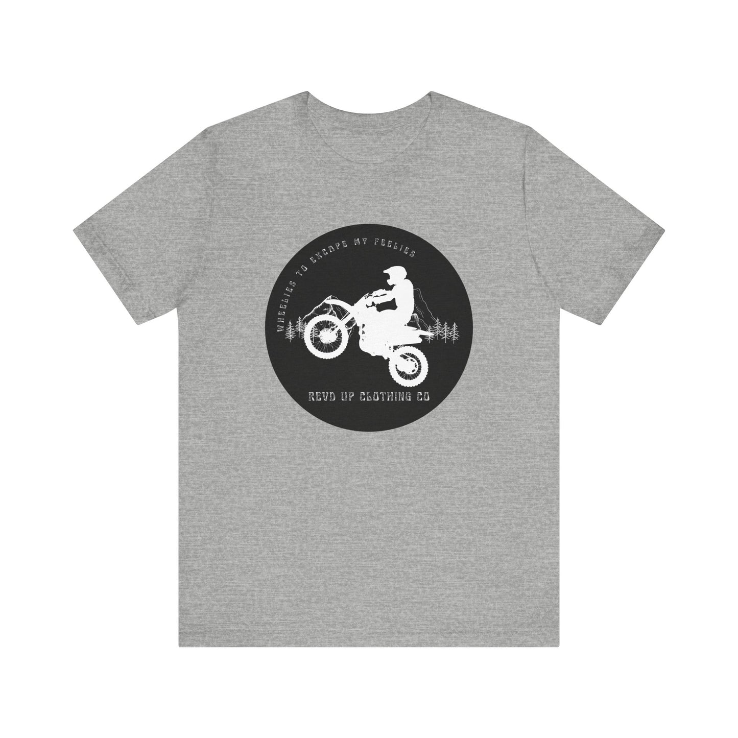 Wheelies- Adult T-Shirt