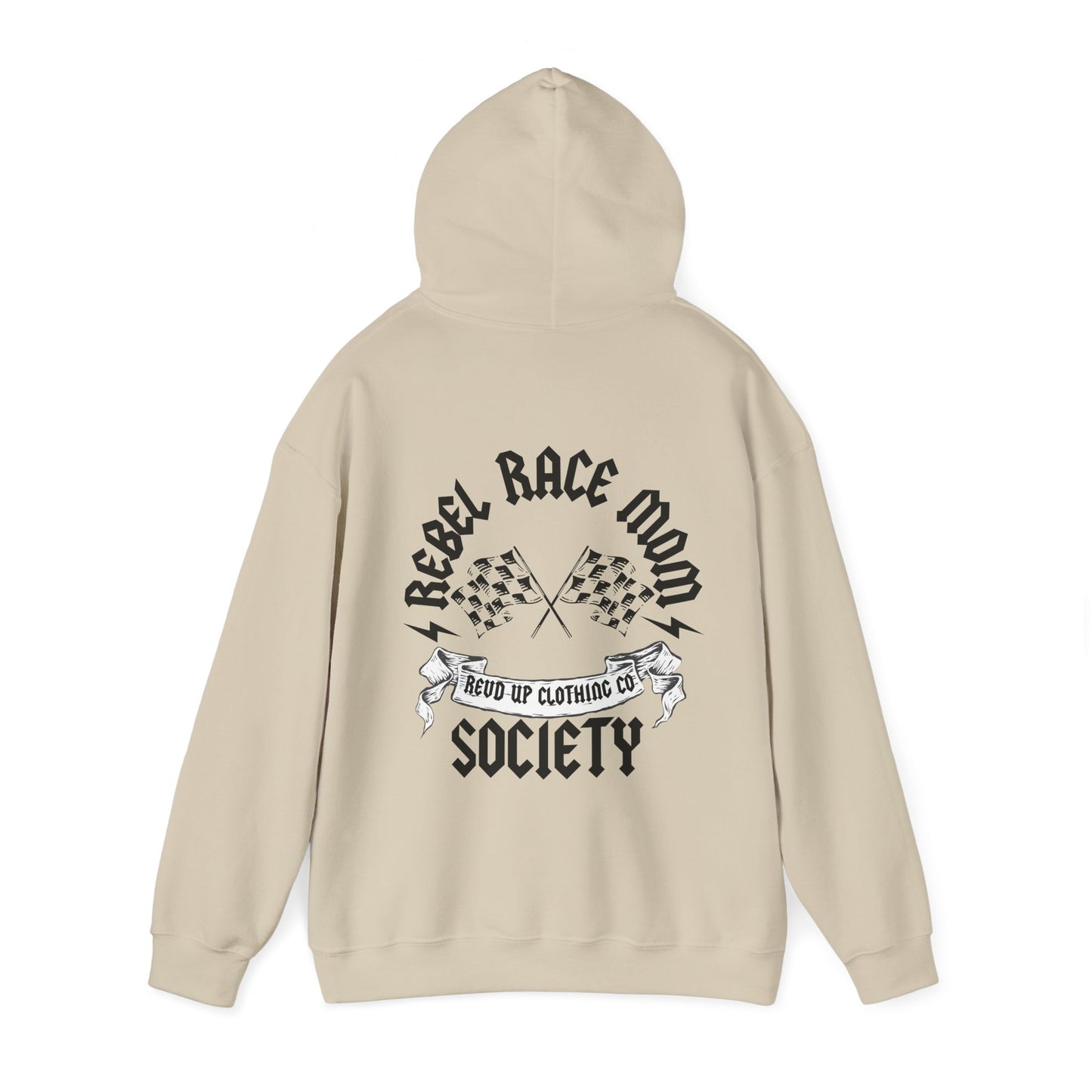 Rebel Race Mom- Adult Hooded Sweatshirt