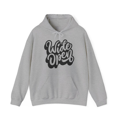 Wide Open- Adult Hooded Sweatshirt