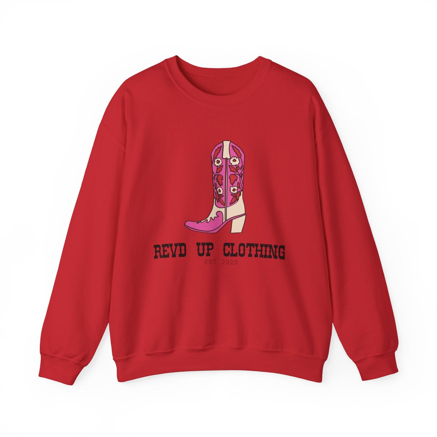 Cowgirl Up- Adult Crewneck Sweatshirt