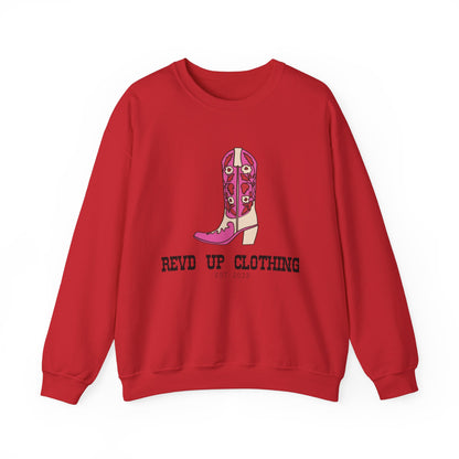 Cowgirl Up- Adult Crewneck Sweatshirt