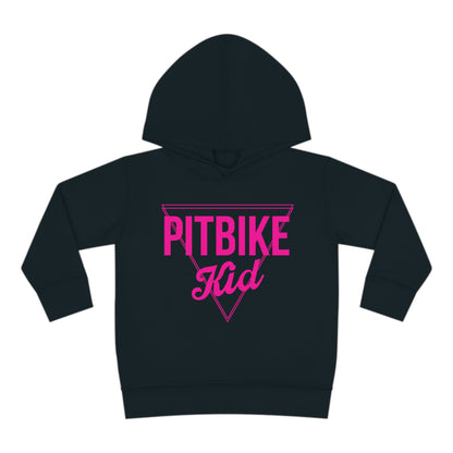 Pit Bike Kid Pink - Toddler Hooded Sweatshirt
