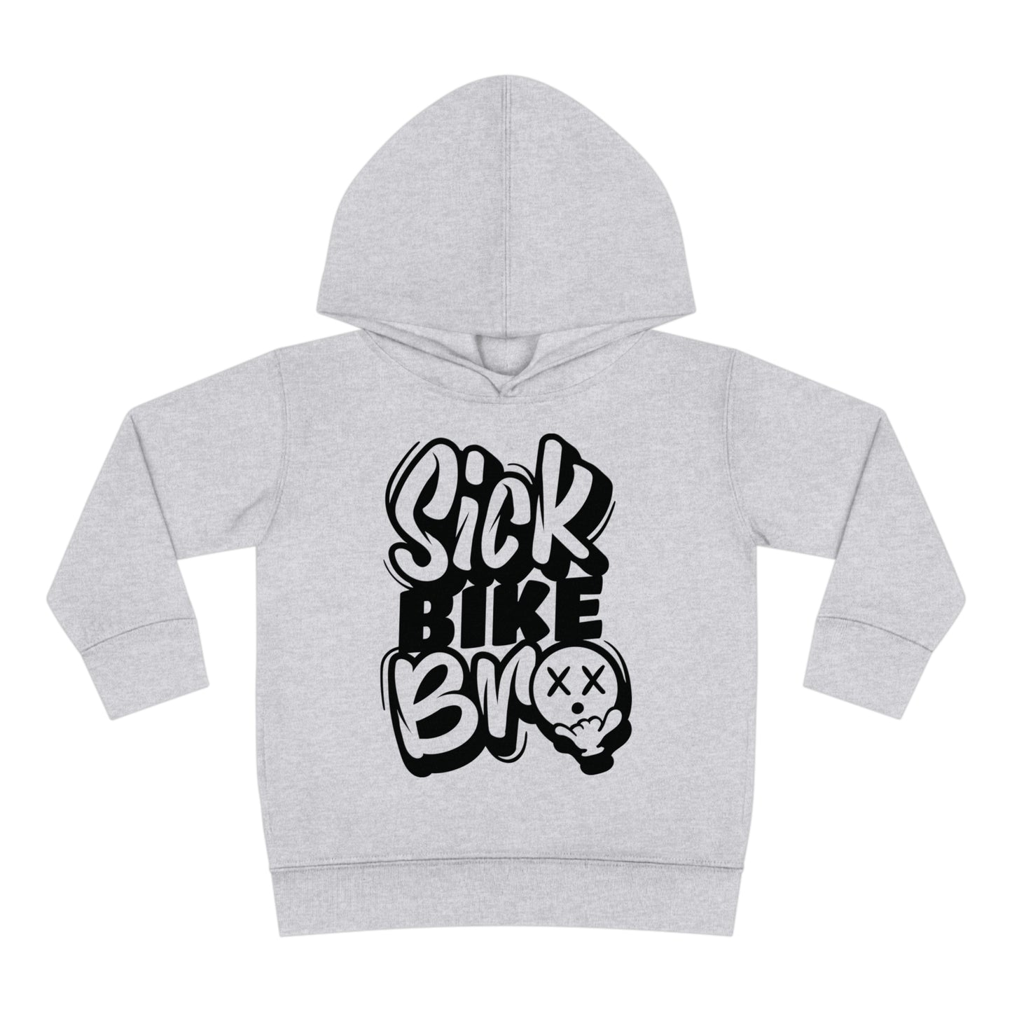 Sick Bike Bro -Toddler Hooded Sweatshirt