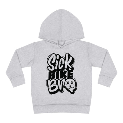 Sick Bike Bro -Toddler Hooded Sweatshirt