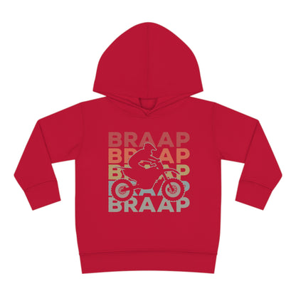 Braap- Toddler Hooded Sweatshirt