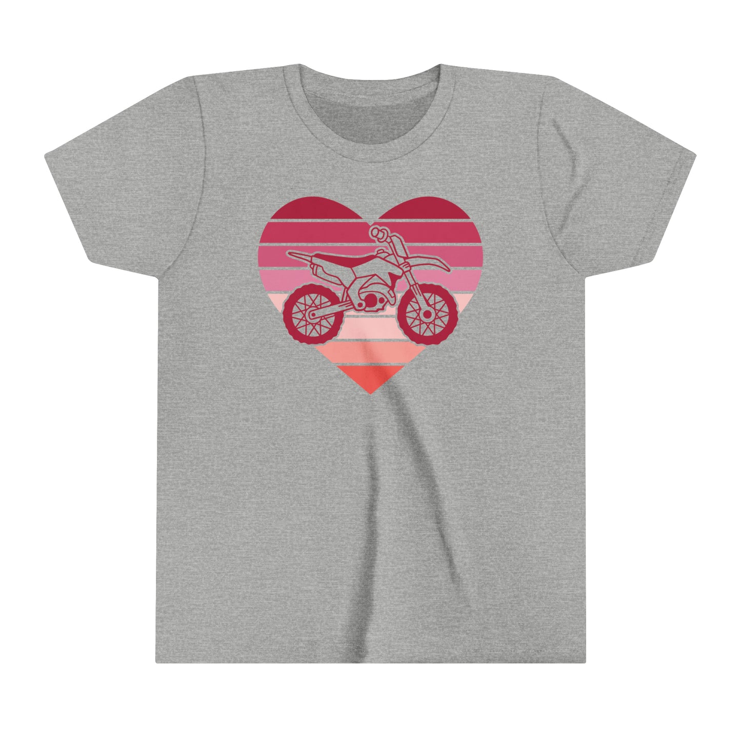 Heart Motorcycle - Youth T-Shirt