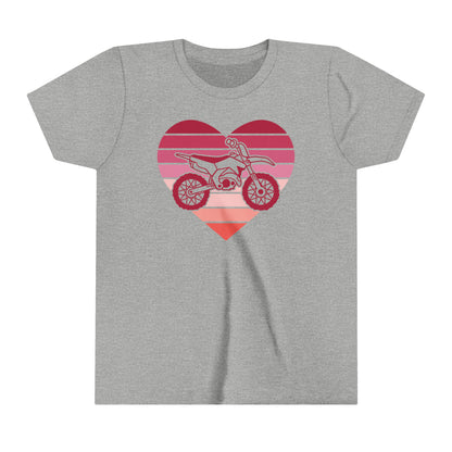 Heart Motorcycle - Youth T-Shirt