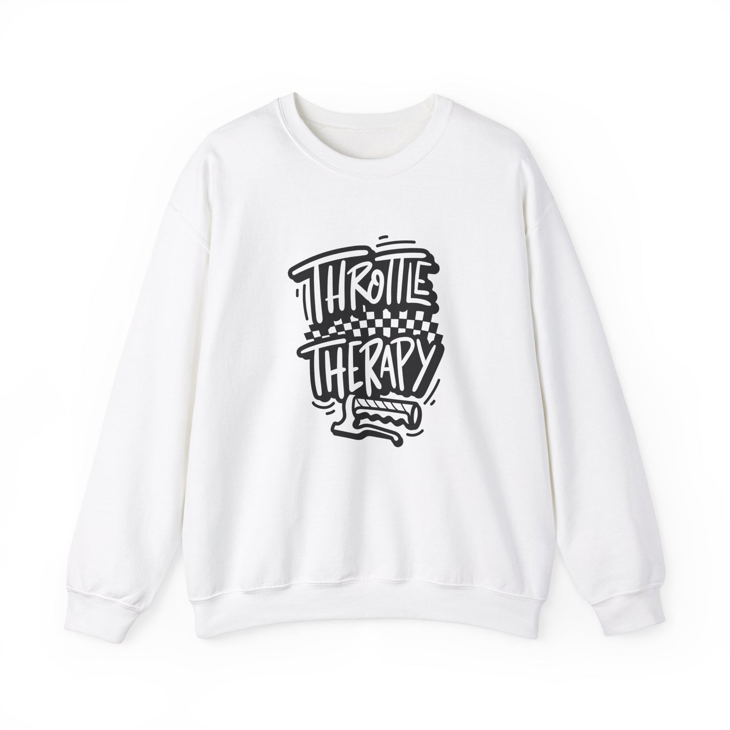 Throttle Therapy- Adult Crewneck Sweatshirt