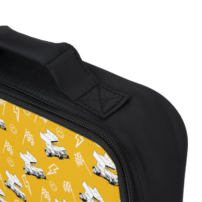 Sprint Car - Micro Racing - Lunch Bag- Yellow