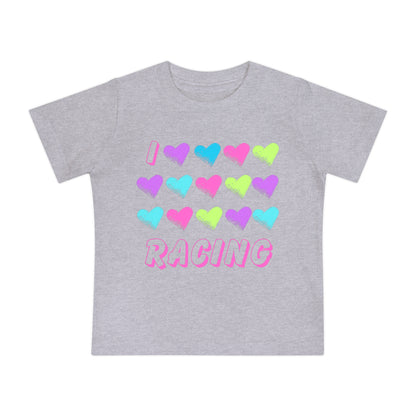 I Love Racing -Infant T-Shirt