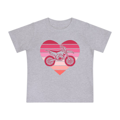 Heart Motorcycle Infant T-Shirt