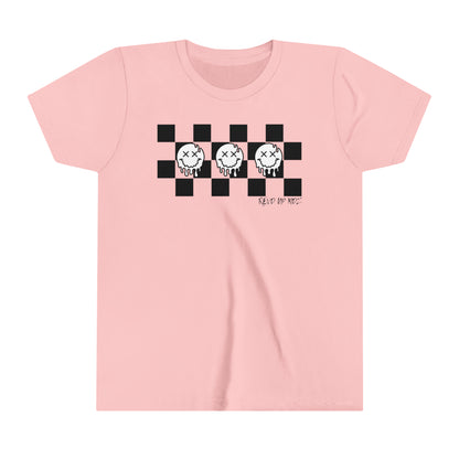Checkered Smiley's- Youth T-Shirt