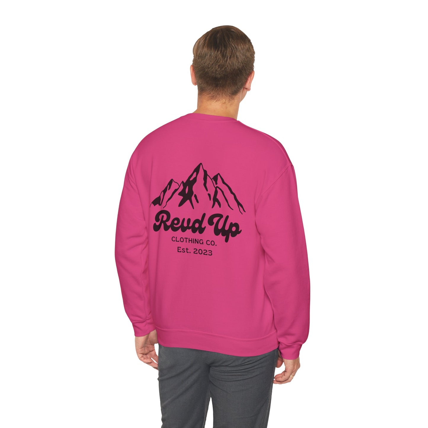 Revd Up Light- Adult Crewneck Sweatshirt