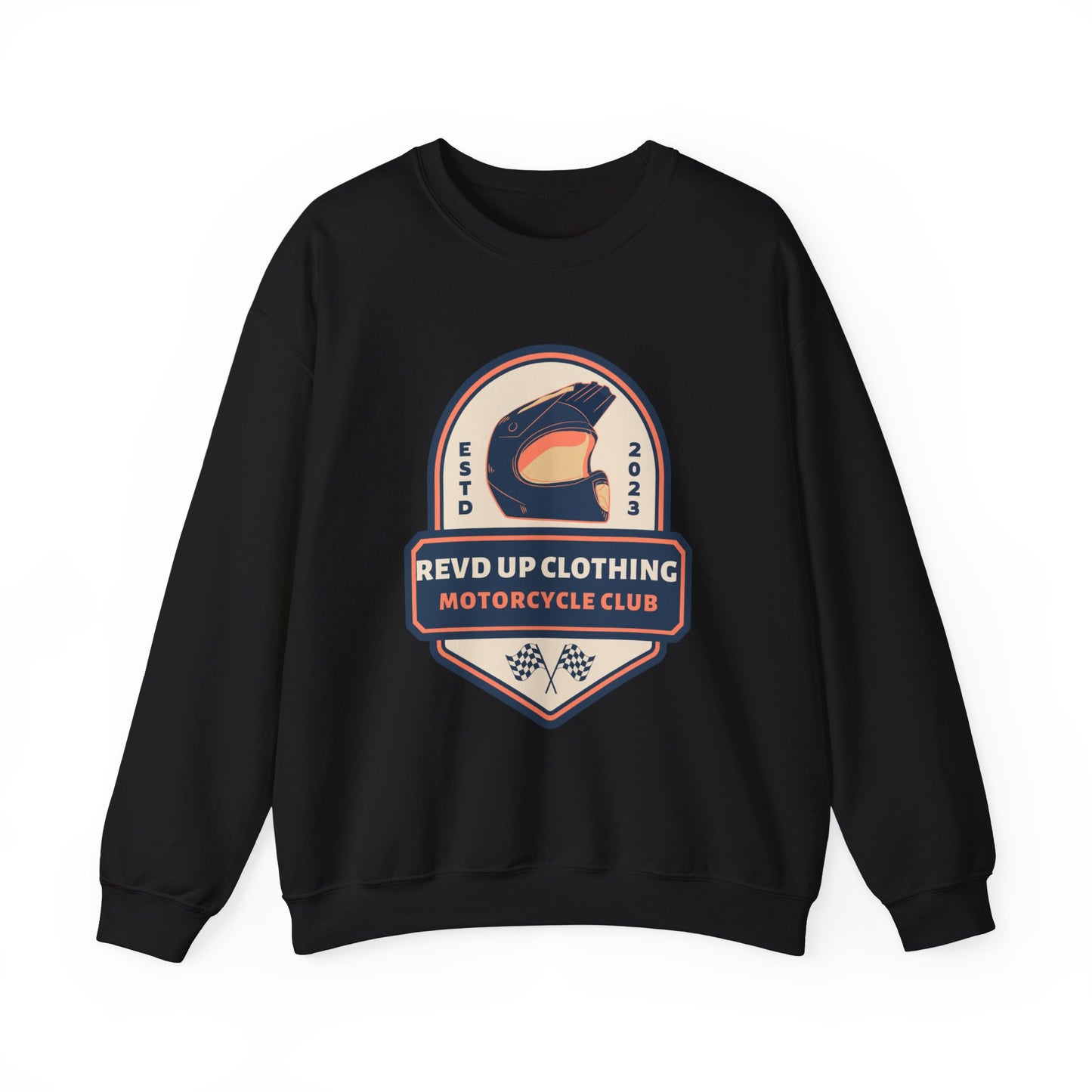 Motorcycle Club- Adult Crewneck Sweatshirt