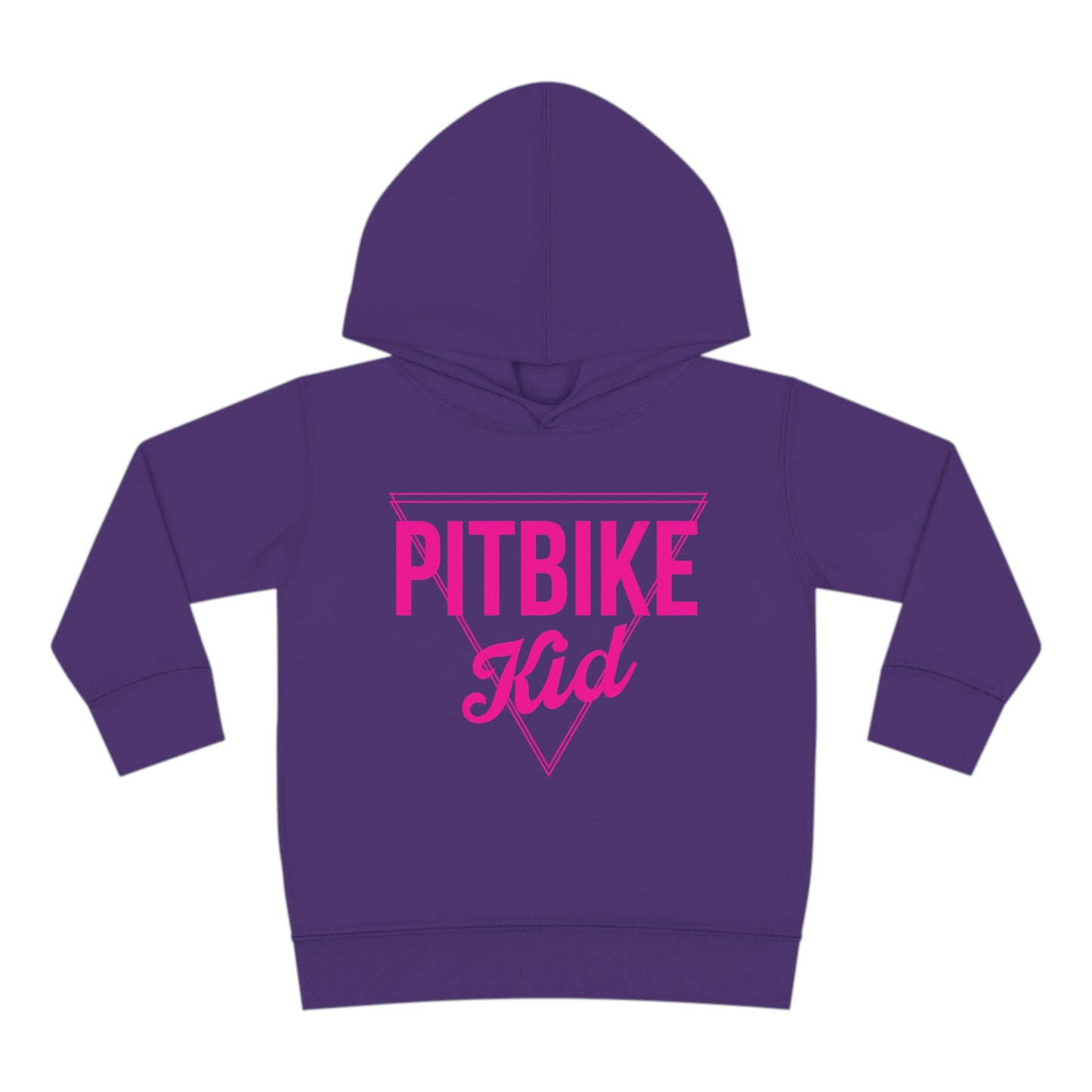 Pit Bike Kid Pink - Toddler Hooded Sweatshirt