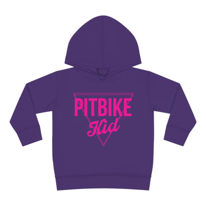 Pit Bike Kid Pink - Toddler Hooded Sweatshirt