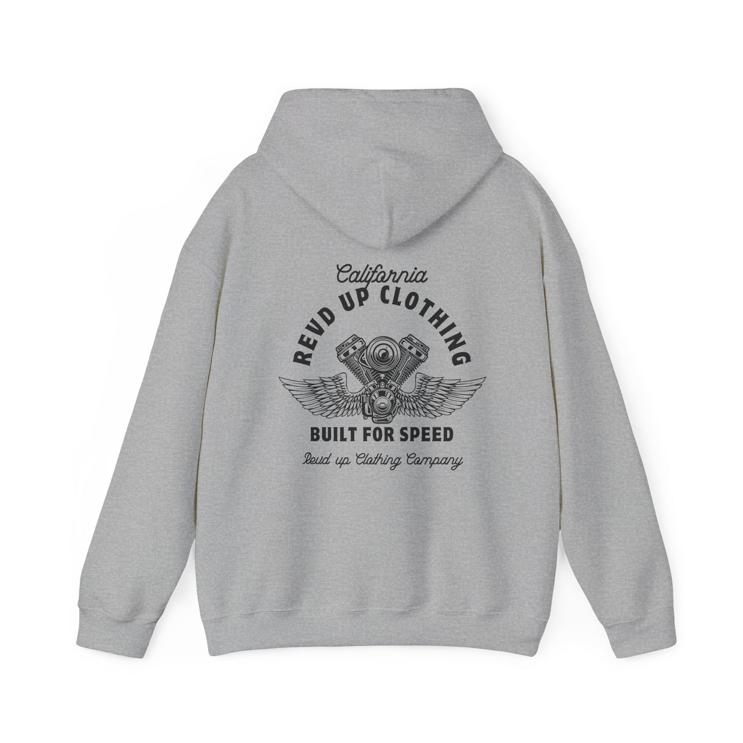 Built For Speed- Adult Hooded Sweatshirt