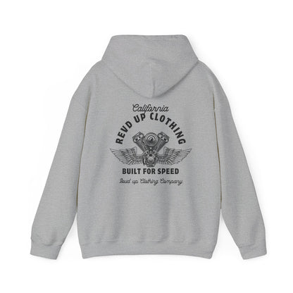 Built For Speed- Adult Hooded Sweatshirt