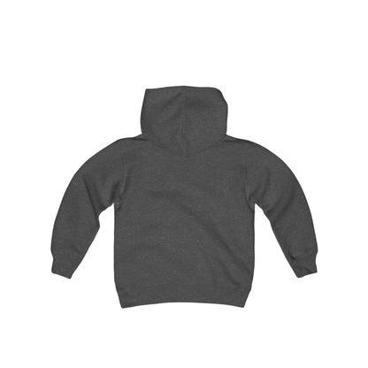 Rev It Up Flame Smiley - Youth Hooded Sweatshirt