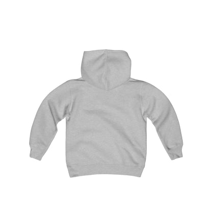 Rev It Up Flame Smiley - Youth Hooded Sweatshirt
