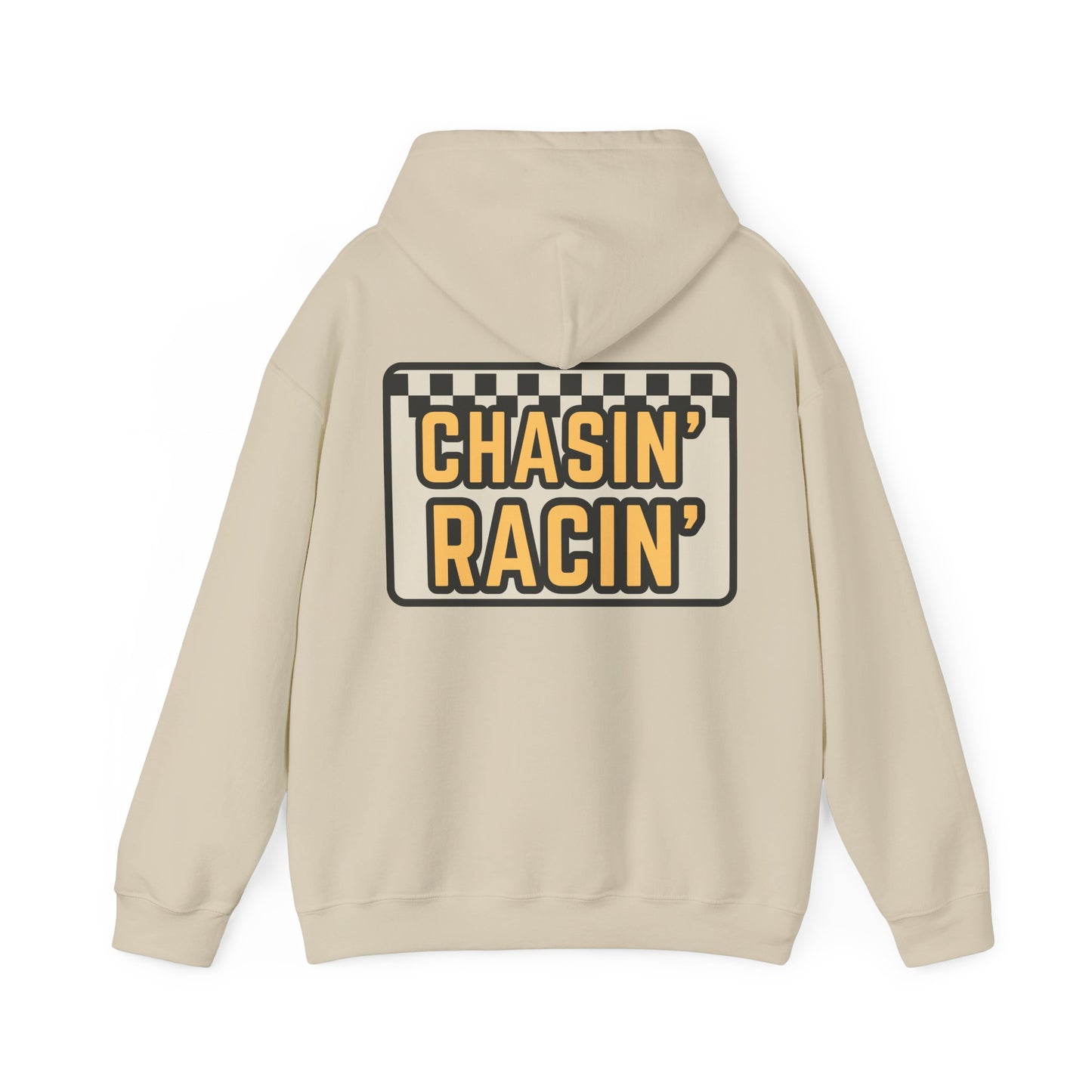 Chasin Racin- Adult Hooded Sweatshirt