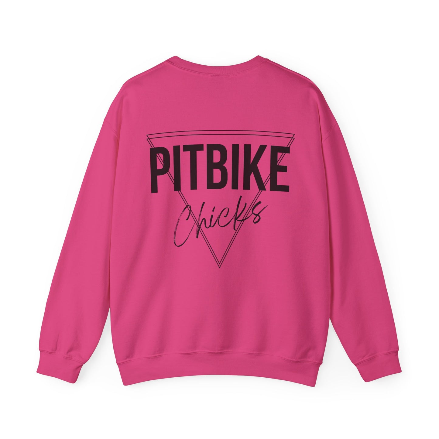 Pit Bike Chicks- Adult Crewneck Sweatshirt