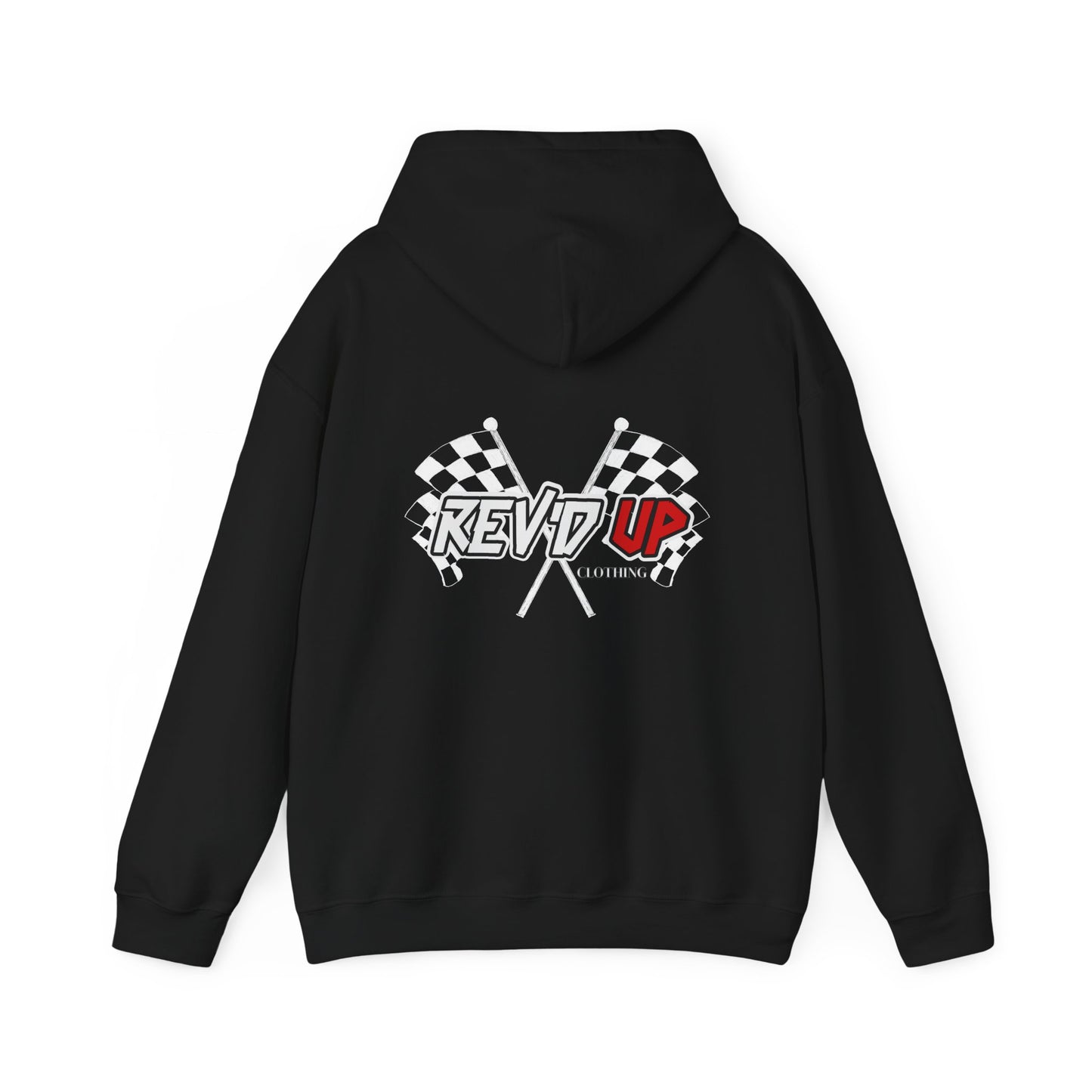 The OG White Logo- Adult Hooded Sweatshirt