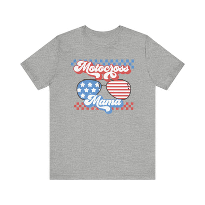 American Motocross Mama- Adult T-Shirt