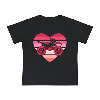 Heart Motorcycle Infant T-Shirt