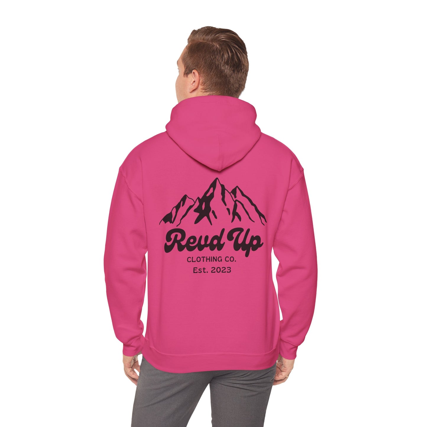 Revd Up Light- Adult Hooded Sweatshirt